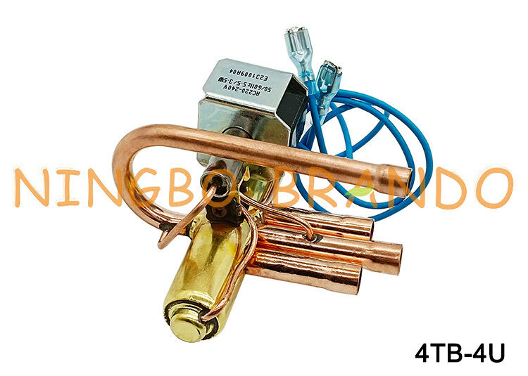 4TB-4U Czterokierunkowy zawór zwrotny do chłodzenia klimatyzacyjnego z R22 R407C R404A R410A