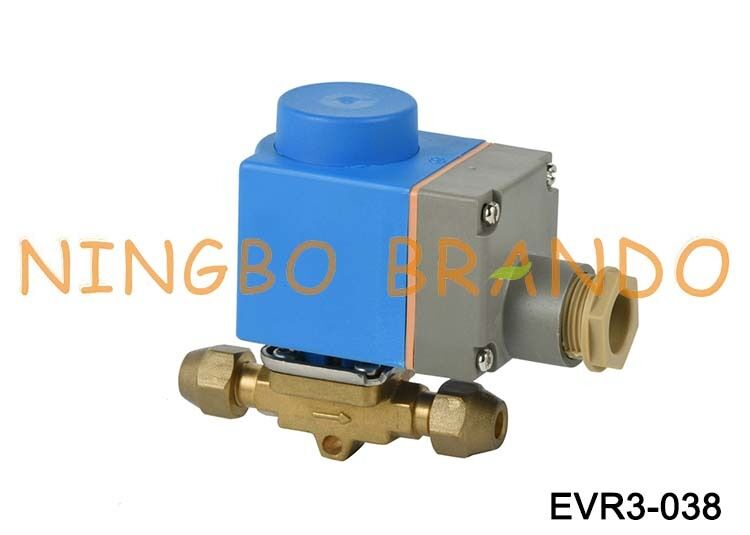 Zawór elektromagnetyczny Danfoss Typ EVR 3 NC Kielichowany 3/8'' SAE 032F8116