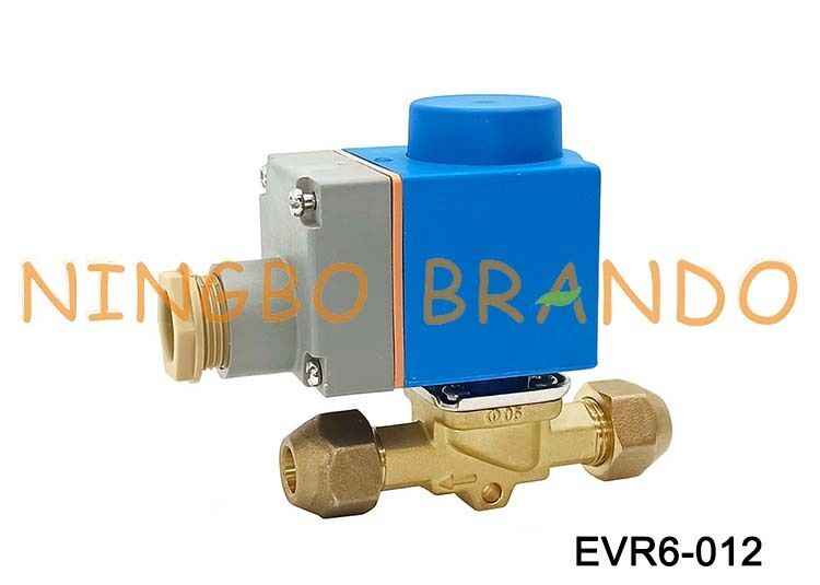 Zawór elektromagnetyczny Danfoss Typ EVR 6 NC Kielich 1/2'' SAE 220VAC