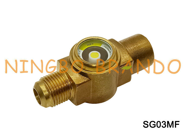 Danfoss Typ SGN SGI Niskociśnieniowy wziernik 1/4'' 3/8'' 1/2'' Flara wew. x zew.