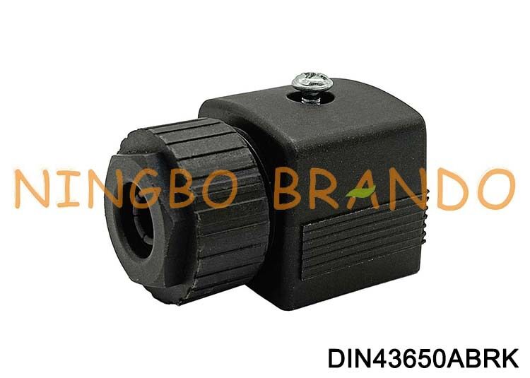 Złącze wtykowe kabla cewki elektromagnetycznej typu 2508 DIN43650A 18 mm DIN 43650 Typ A