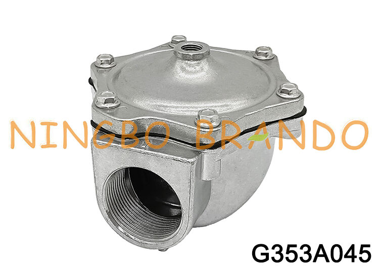 ASCO Typ G353A045 2/2 NC G1-1/2 Gwintowany aluminiowy zawór sterowany pilotem