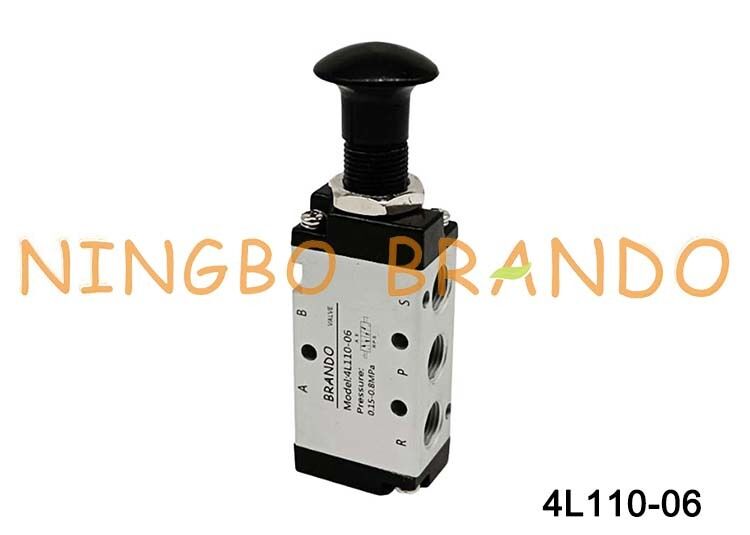 Airtac Typ 4L110-06 4L Zawór sterujący powietrzem Push-Pull 5/2-drogowy