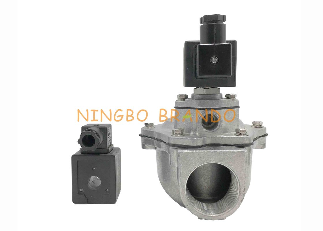 AC 110 V DC 12V 1 1/2 &quot;DN40 SCG353A047 Port gwintowany NBR Membranowe zawory impulsowe mocy do odpylacza
