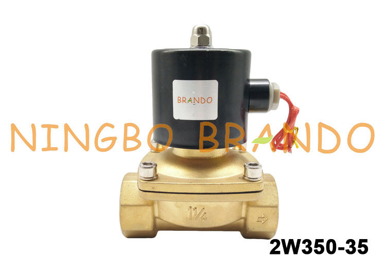 1-1 / 4 &quot;UNI-D Typ UW-35 2W350-35 Mosiężny elektromagnetyczny zawór sterujący cieczą