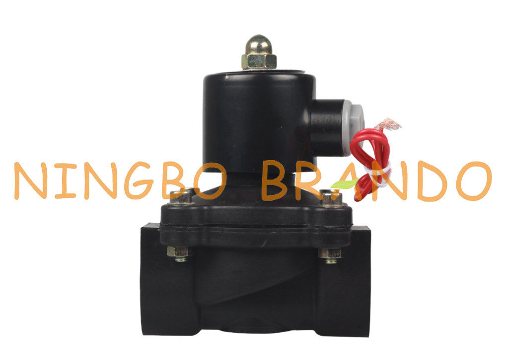 Zawór elektromagnetyczny z tworzywa ABS z membraną do wody 1 `` 12 V 24 V DC 110 V 220 V AC