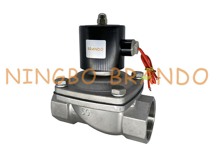 Zawór elektromagnetyczny ze stali nierdzewnej 2S serii 2 '' 2S500-50 typu Uni-D
