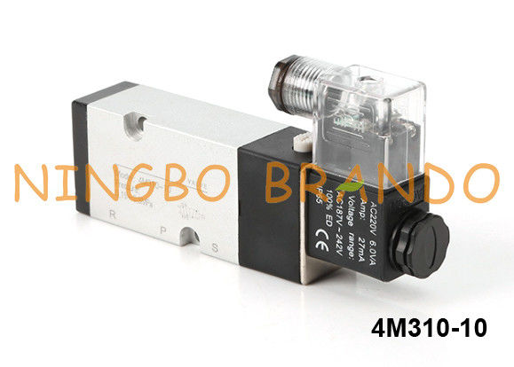 Zawór elektromagnetyczny 4M310-10 Airtac typu Namur 5/2 24 V DC 220 V AC