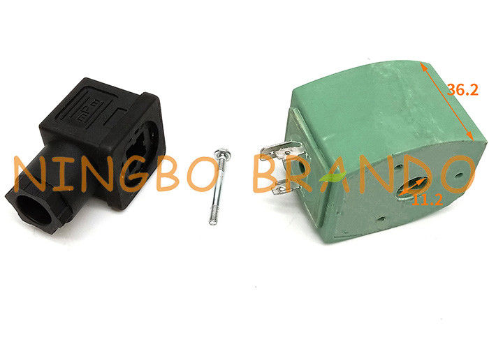 ASCO Typ 11,4 mm Średnica otworu 24 V DC 238513-017 238513-117 Cewka elektromagnesu