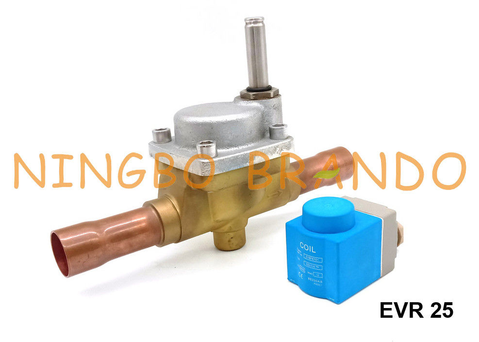Zawór elektromagnetyczny czynnika chłodniczego Danfoss typ EVR 25 NC 1 1/8 '' 032L2201