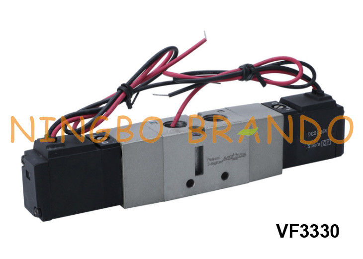 VF3330 Typ SMC Pneumatyczny zawór elektromagnetyczny powietrza 5/3 Way 24V 220V