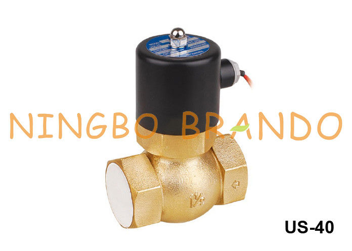 2L-40 US-40 Uni-D Zawór elektromagnetyczny z mosiądzu parowego 1 1/2 &amp;#39;&amp;#39; 24V 220V