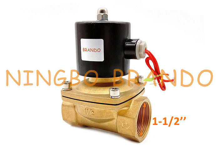 UW-40 2W400-40 1-1/2 &amp;#39;&amp;#39; 2/2 Way NC półmembranowy zawór sterujący przepływem