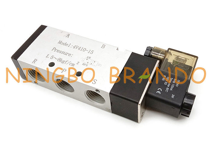 Airtac typ 4V410-15 5/2-drożny pneumatyczny zawór elektromagnetyczny sterowania powietrzem