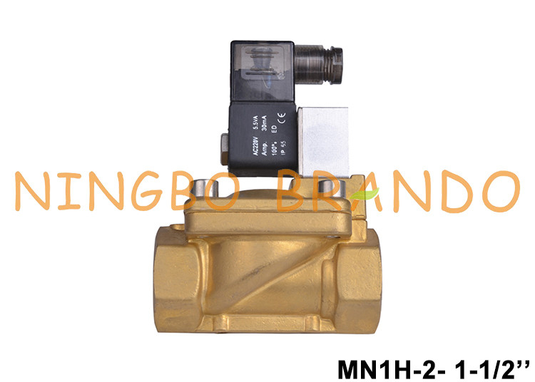 MN1H-2-1 1/2-MS 161734 Mosiężny zawór elektromagnetyczny Festo Typ 1-1/2 '' 220VAC
