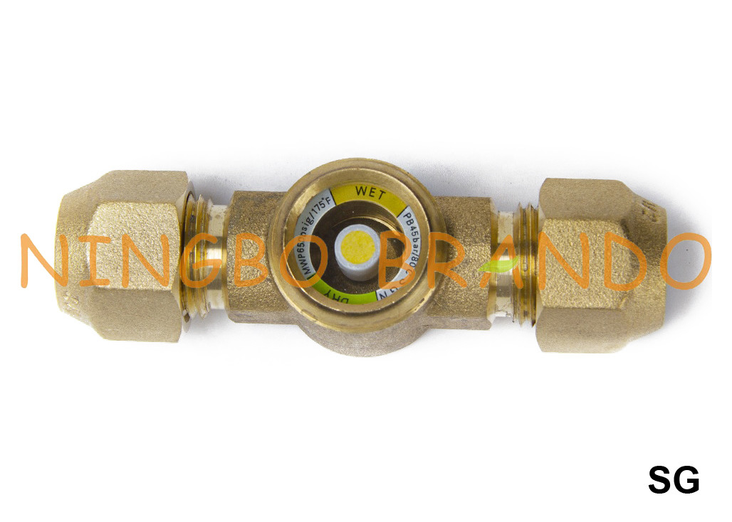 SG Danfoss Typ Chłodniczy wziernik SGN SGI 1/4'' 3/8'' Flare ext x ext