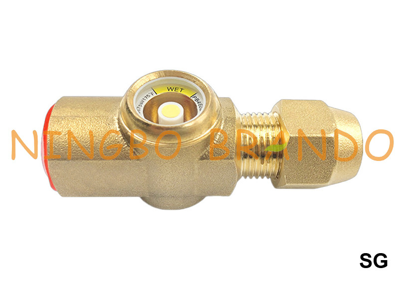 SGN SGI Danfoss Typ Chłodniczy wziernik 1/4'' 3/8'' 1/2'' Flare wewn x zewn