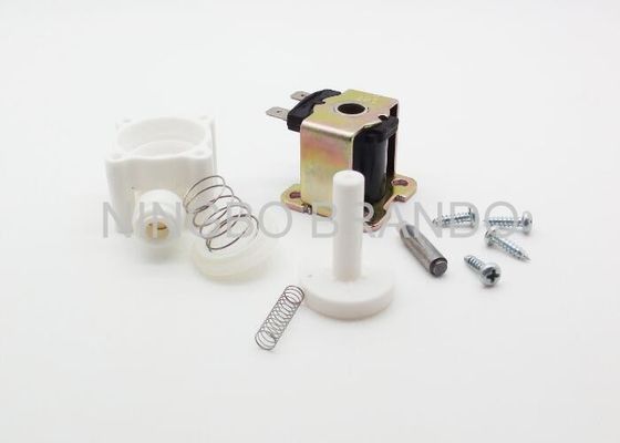 Fast Fitting PP POM DC 24V RO Solenoid Valve For Purifier System 0 - 100°C Working Temp