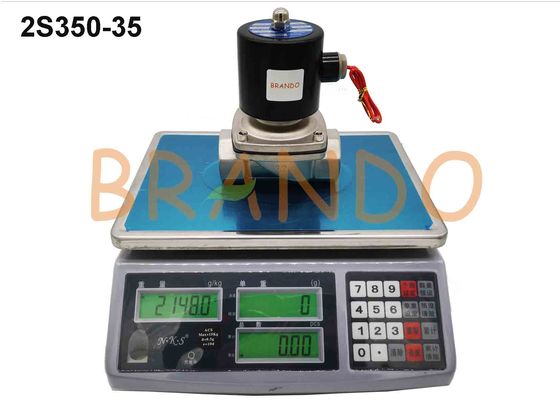 G 1-1/4'' Internal Threaded Water Solenoid Valve 2S350-35 AC 220V / DC 24V