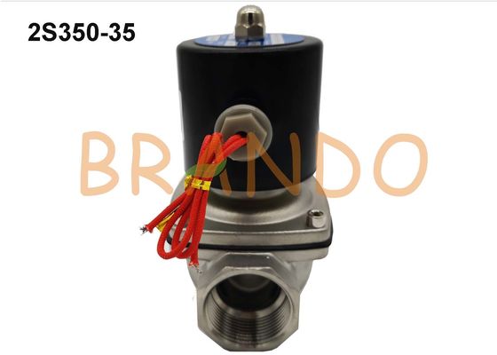 G 1-1/4'' Internal Threaded Water Solenoid Valve 2S350-35 AC 220V / DC 24V