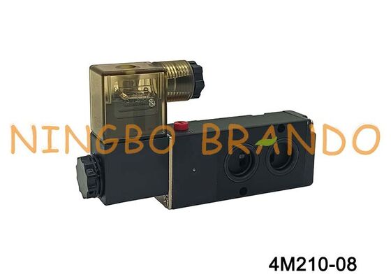 Zawór elektromagnetyczny NAMUR typu 4M210-08 Airtac 4M21008A 5/2-drogowy, seria 4M