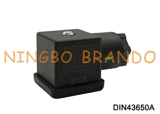 DIN43650A Złącze cewki elektromagnetycznej 18 mm 3 PIN DIN 43650 Typ A