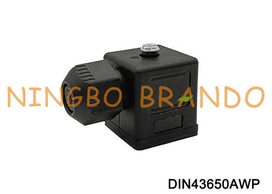 DIN43650A Wodoodporne złącze cewki zaworu elektromagnetycznego IP67
