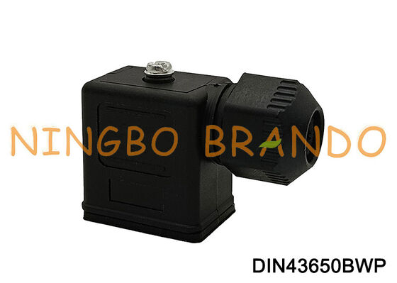 DIN43650B Wodoodporne złącze cewki zaworu elektromagnetycznego IP67 DIN 43650 Forma B