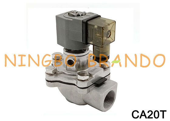 CA20T G3/4 '' Pulsacyjny zawór membranowy odpylacza 220 V 110 V 24 V