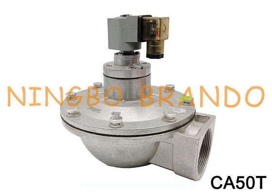 Zawór elektromagnetyczny G2'' CA50T z impulsowym odrzutem, kątowy AC220V AC110V DC24V