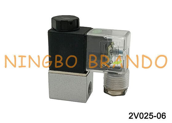 2V025-06 Normalnie zamknięty zawór elektromagnetyczny oleju powietrznego i wodnego 2V02506 DC12V