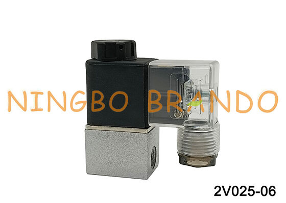 AirTAC Typ 2V025-06 2/2-drogowy zawór elektromagnetyczny bezpośredniego działania 12 V/24 V/110 V/220 V