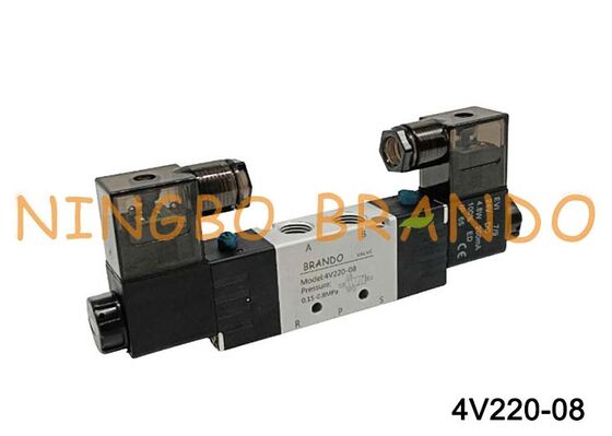 Airtac Typ 4V220-08 Pneumatyczny zawór elektromagnetyczny 5/2-drogowy
