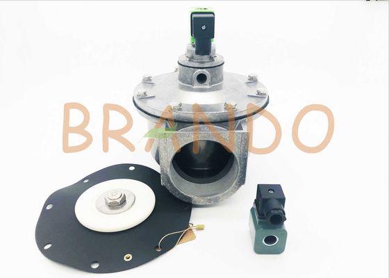 Kątowy duży rozmiar Pneumatyczny zawór impulsowy 3-calowy rozmiar portu do usuwania kurzu