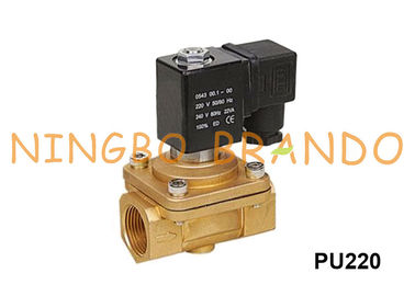 Zawór elektromagnetyczny z mosiądzu typu Shako do wody 1/8 `` PU220-01 1/4 '' PU220-02 220 V AC 24 V DC
