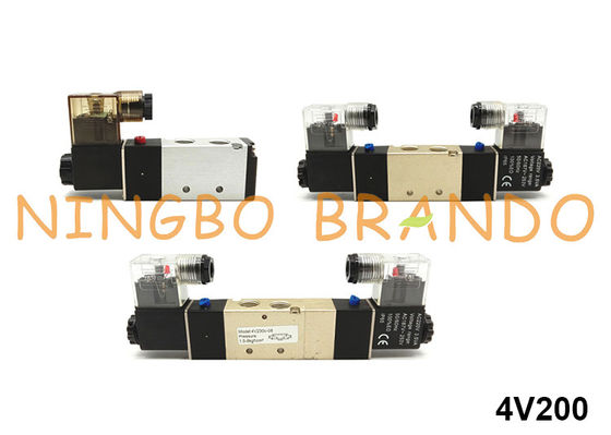 Zawór elektromagnetyczny typu Airtac 4V210-08 4V220-08 4V230C-08 24VDC 220VAC