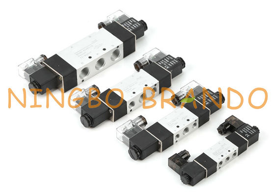 Pneumatyczny podwójny zawór elektromagnetyczny 5/2 Way 5 Way 2 Position