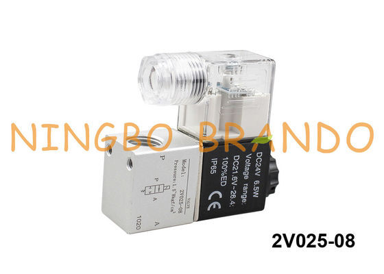 2V025-08 Pneumatyczny zawór elektromagnetyczny typu Airtac 1/4 `` BSP 220 V AC