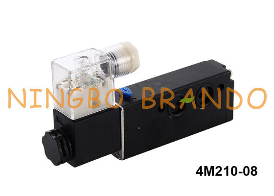 4M210-08 Airtac Typ 5/2 Zawór elektromagnetyczny Namur G1 / 4 '' 24VDC 220VAC