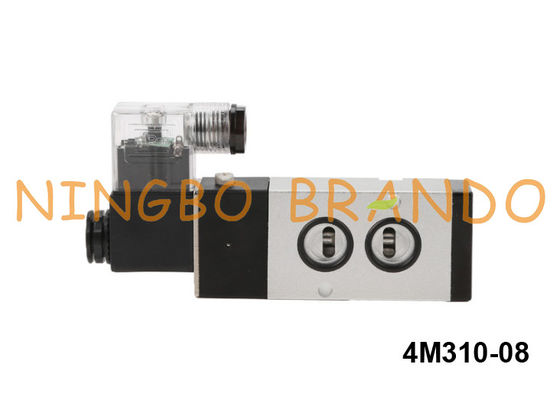 4M310-08 Zawór elektromagnetyczny pilotowy Namur typu Airtac 5/2 Way 24 V 220 V.