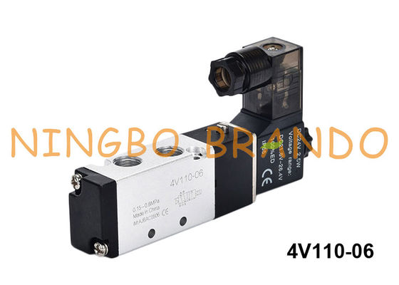 4V110-06 Pneumatyczny zawór elektromagnetyczny typu Airtac 4V110-06-DC24V 24VDC