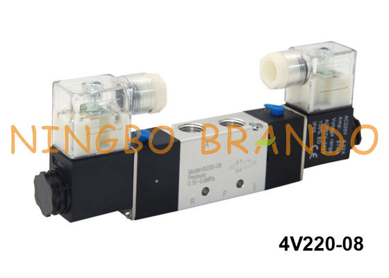 Pneumatyczny zawór elektromagnetyczny Airtac typu 5/2 Way 4V220-08-B 24 V DC