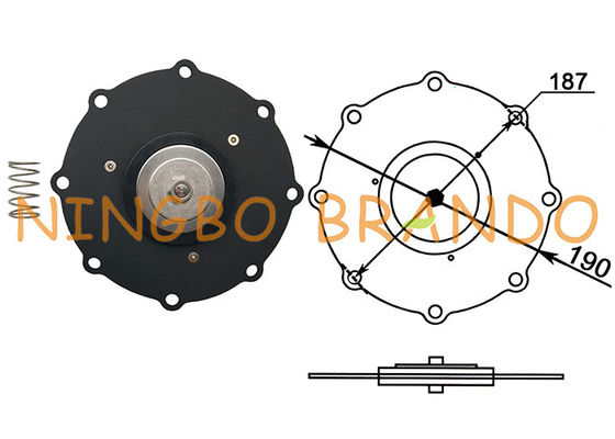 C113928 3 '' calowy SCEX353.060 Wymiana membrany zaworu pulsacyjnego