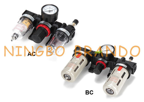 Smarownica pneumatycznego filtra powietrza serii AC BC Airtac typu FRL