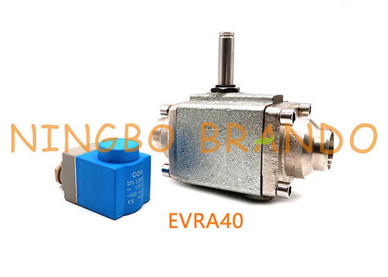 EVRA 40 1 1/2 '' 2 '' Elektromagnetyczny zawór chłodniczy do instalacji amoniaku