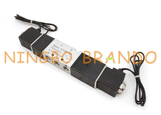 AirTAC typ 4V130C-06 5-drożny 3-pozycyjny pneumatyczny zawór elektromagnetyczny