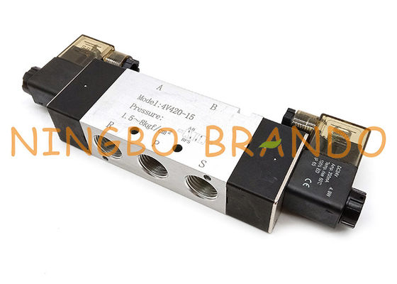 Airtac Type 4V420-15 1/2 '' 5/2-drożny zawór pneumatyczny z podwójną cewką