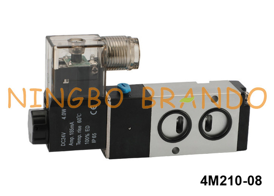 4M210-08 Zawór elektromagnetyczny typu Airtac Namur pneumatyczny 5/2 Way 24V 220V