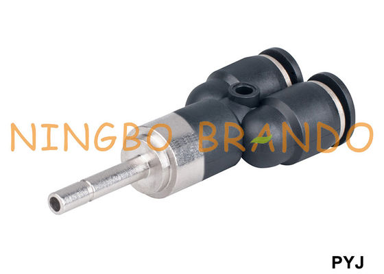 Złączki do węży pneumatycznych z serii PYJ wtykowe typu Y z tworzywa sztucznego 3-drogowe